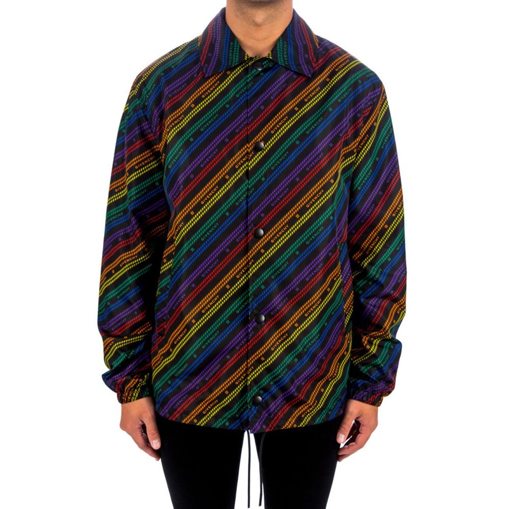 Givenchy Schwarze Jacke aus Polyamid
