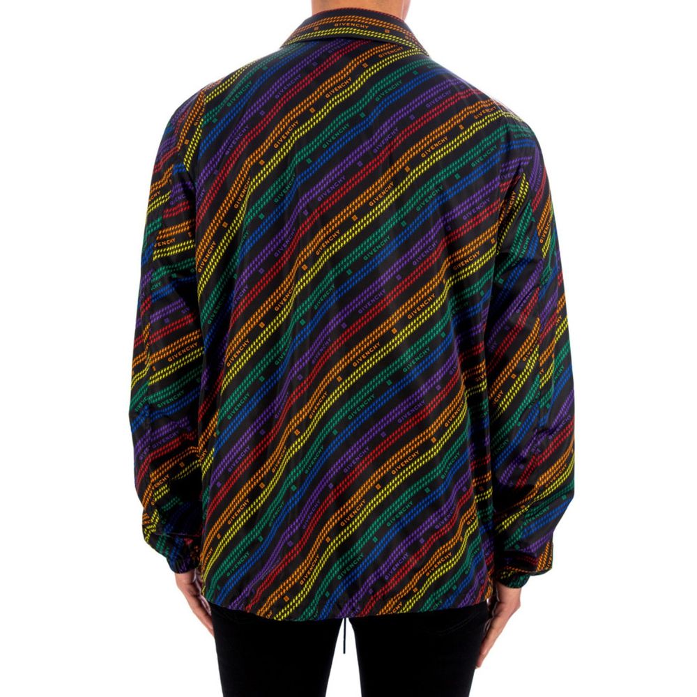 Givenchy Schwarze Jacke aus Polyamid