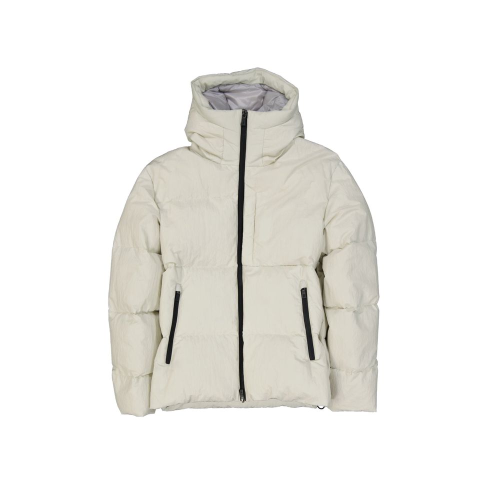 Herno Weiße Polyamid-Shelljacke