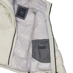 Herno Weiße Polyamid-Shelljacke