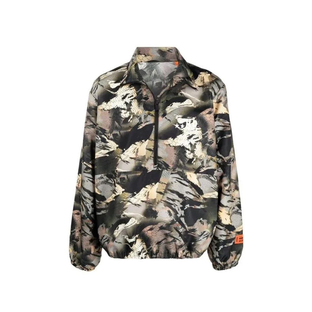 Heron Preston Bicolor-Jacke aus Polyamid