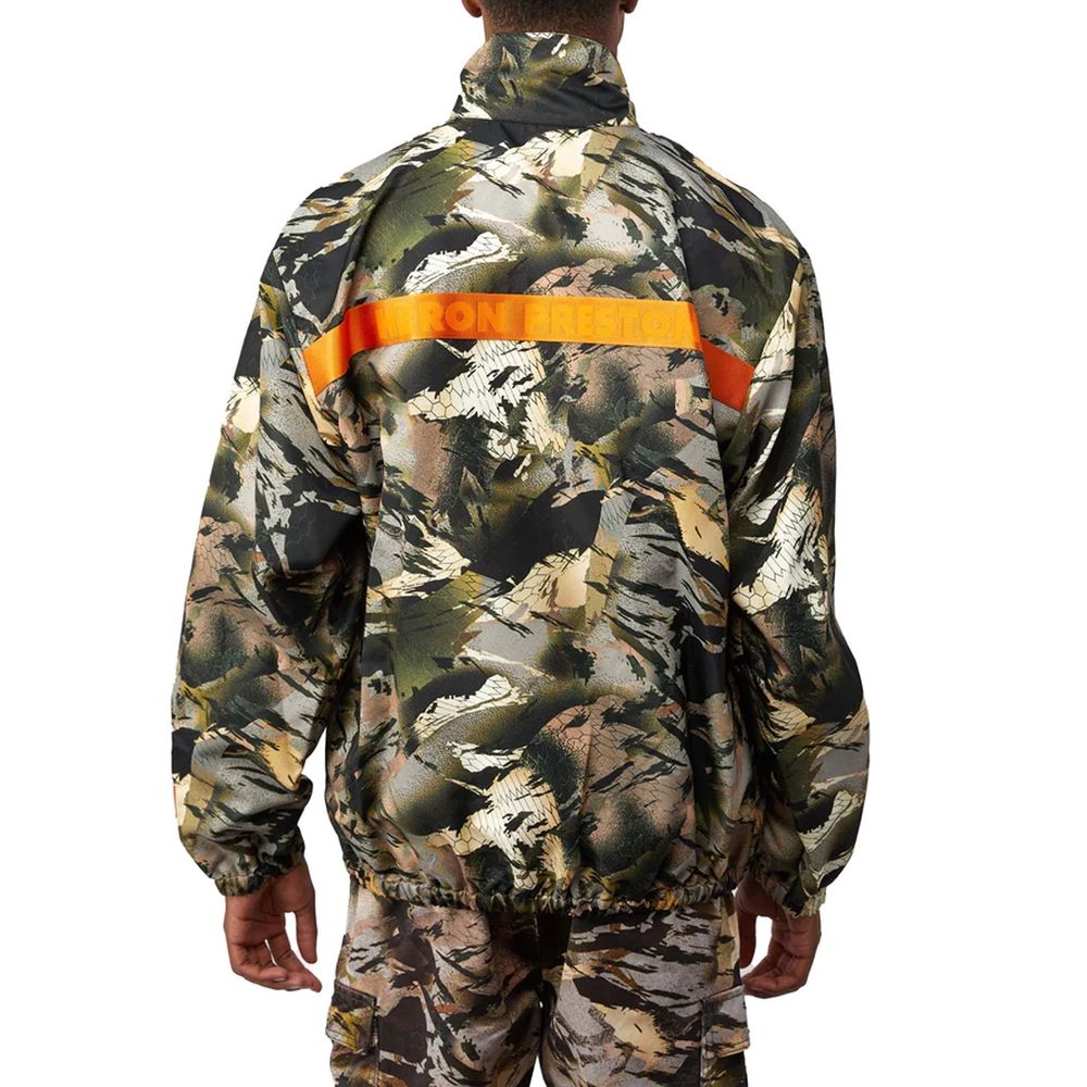Heron Preston Bicolor-Jacke aus Polyamid