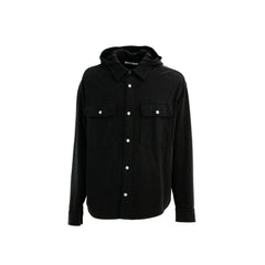 Palm Angels Black Denim Shirt