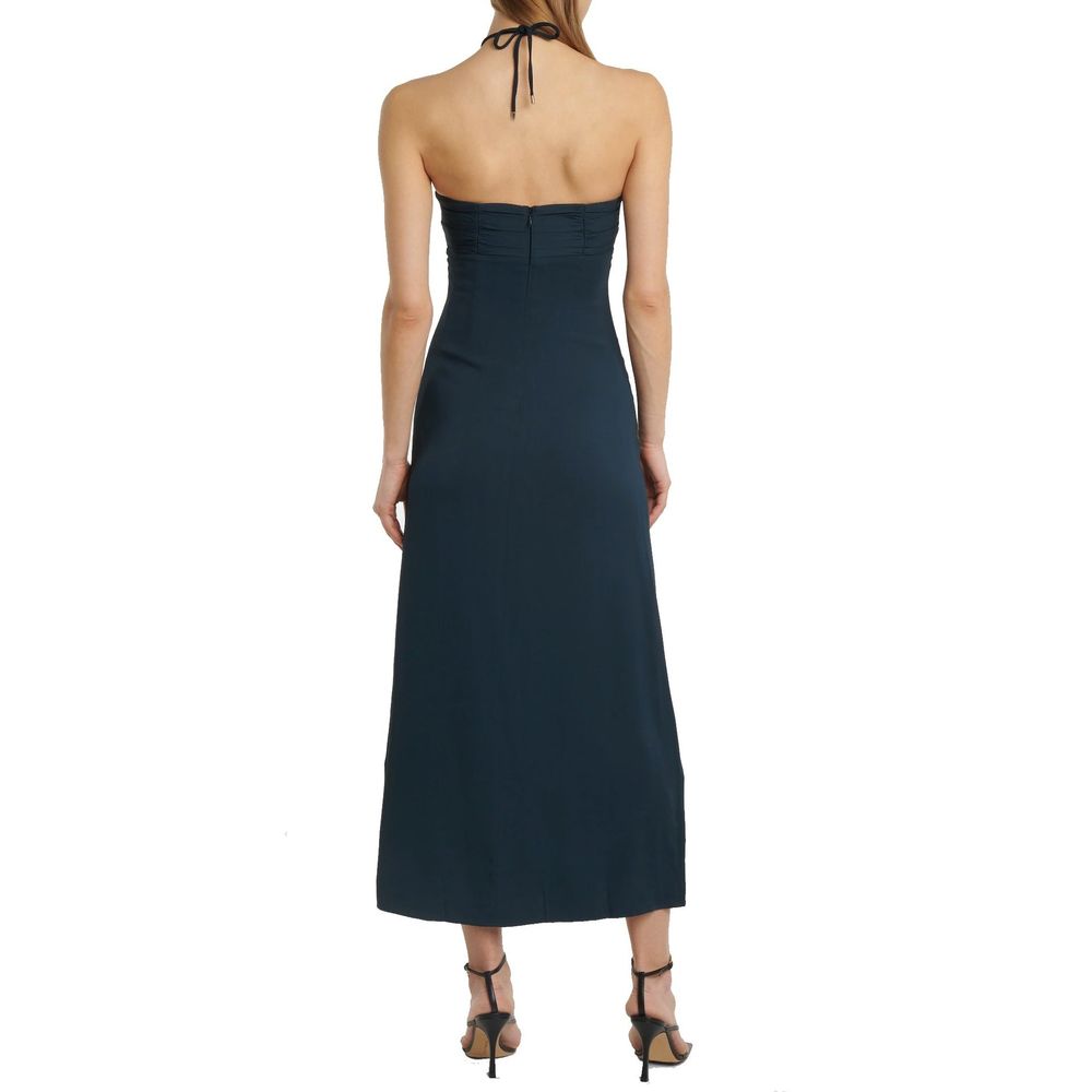 Self-Portrait Grijze Casual Jurk van Viscose