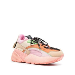 Stella McCartney Orangefarbene klobige Turnschuhe aus Polyethylen