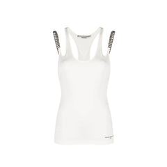 Stella McCartney White Cotton Tank Tops