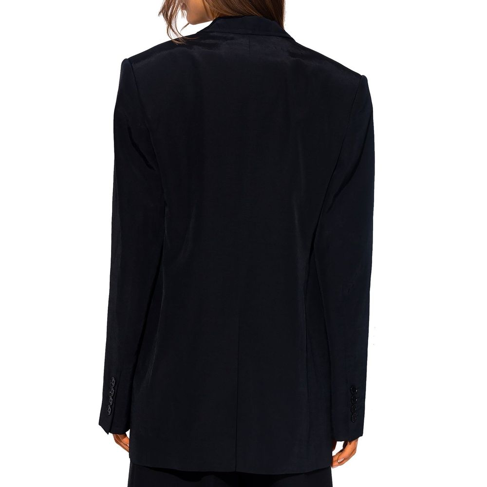 Stella McCartney Blazer aus schwarzer Viskose