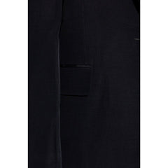 Stella McCartney Blazer aus schwarzer Viskose