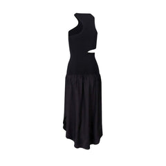 Stella McCartney Zwarte Zijden Casual Jurk