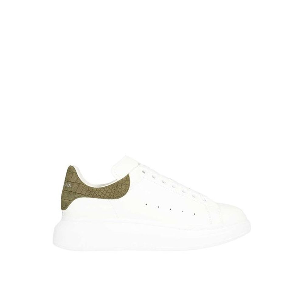 Alexander McQueen White Calfskin Sneakers