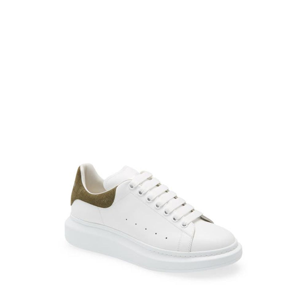 Alexander McQueen White Calfskin Sneakers