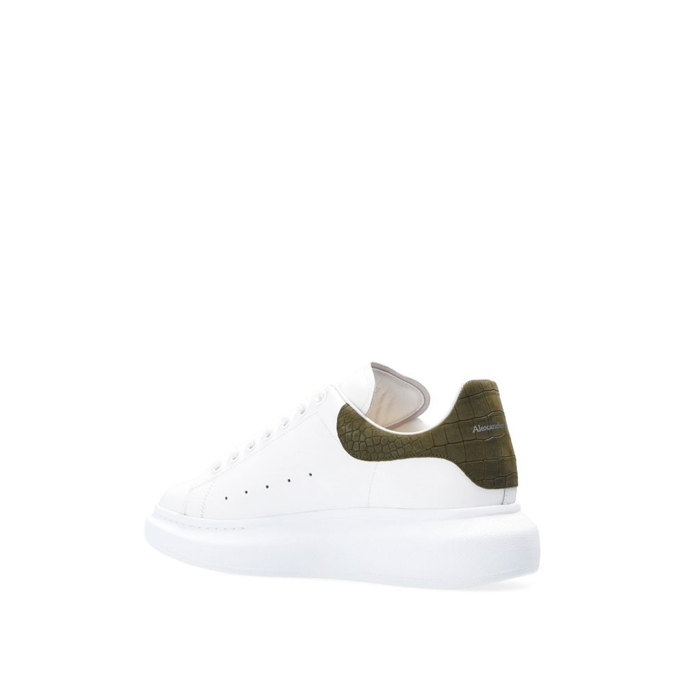 Alexander McQueen White Calfskin Sneakers