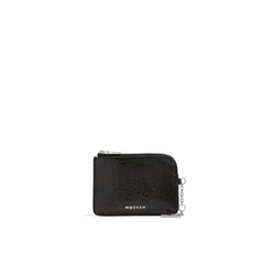 Alexander McQueen Zwarte Clutch van Kalfsleer
