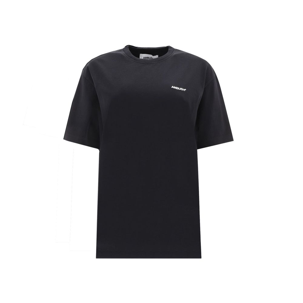 Ambush T-Shirt aus schwarzer Baumwolle