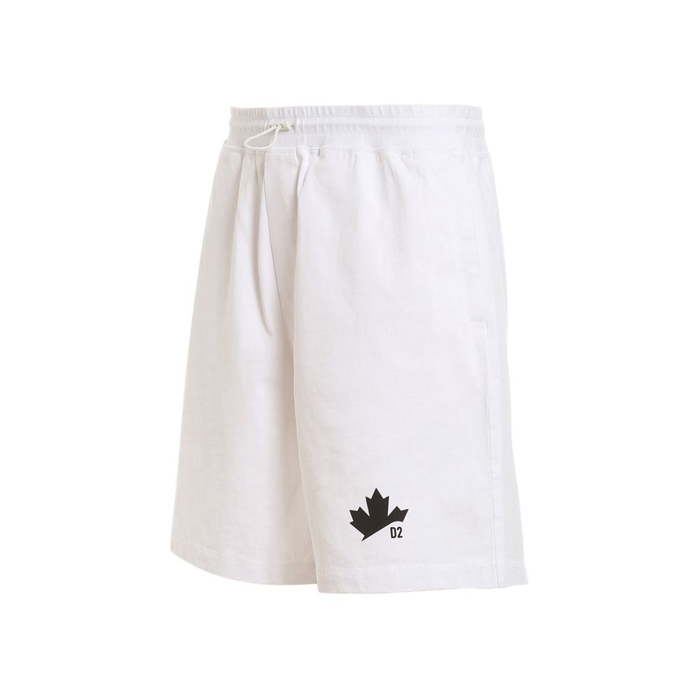 Dsquared² Weiße Baumwollshorts