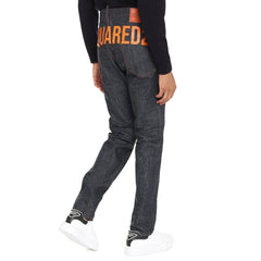 Dsquared² Blauwe Katoenen Skinny Jeans