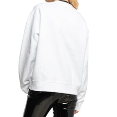 Dsquared² Sweatshirt aus weißer Baumwolle