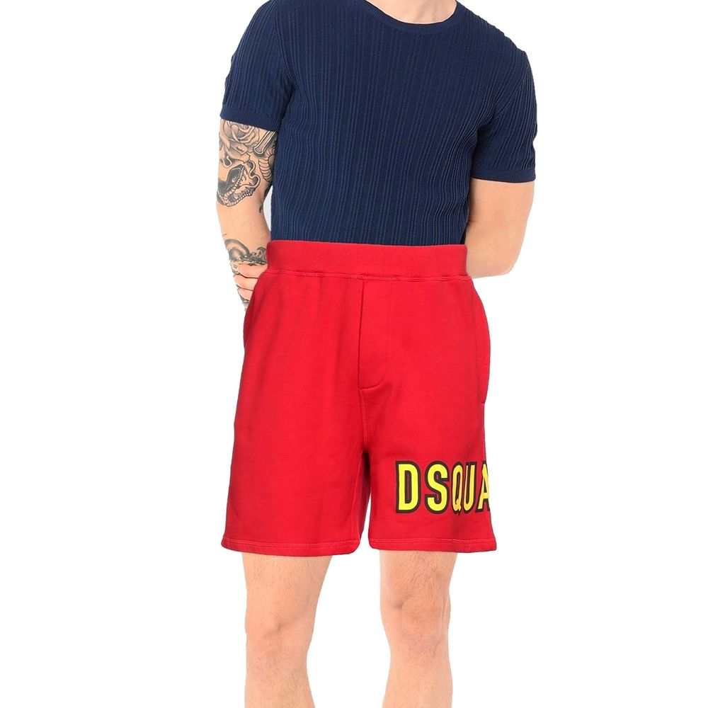 Dsquared² Mehrfarbige Baumwollshorts
