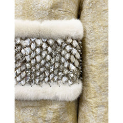 Dsquared² Beige Polyamide Coat