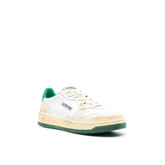 Autry White Leather Sneakers