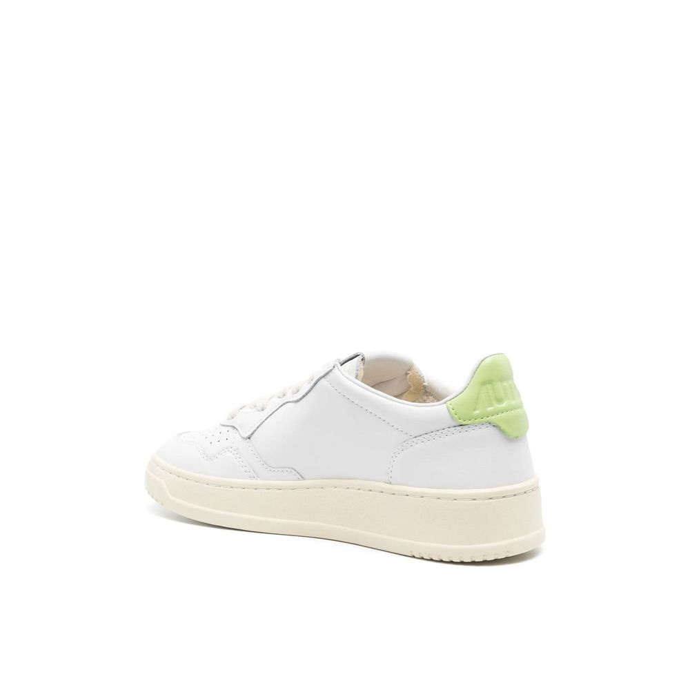 Autry White Leather Sneakers