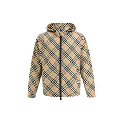 Burberry Mehrfarbige Polyester-Shell-Jacke