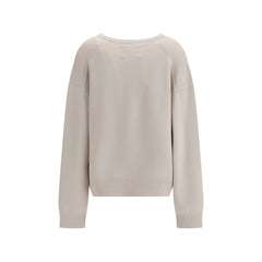 Extreme Cashmere Weißer Kaschmirpullover