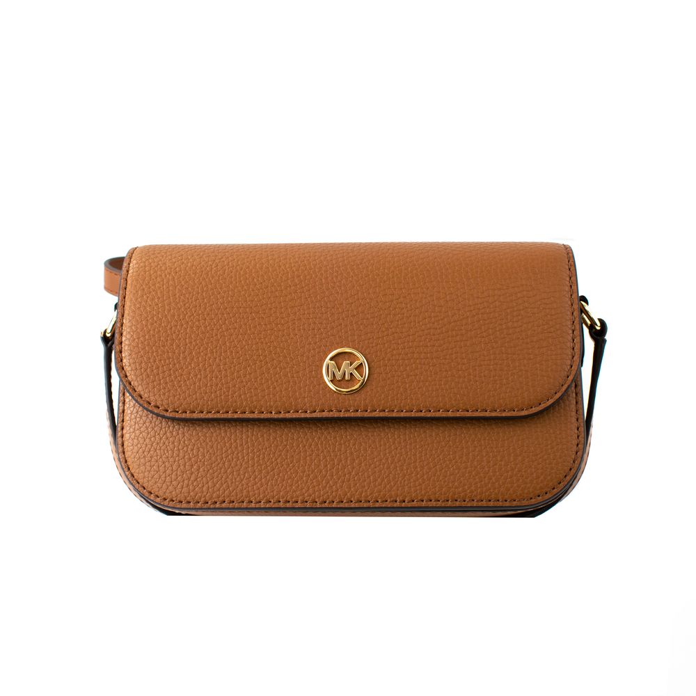 Michael Kors braune Leder-Umhängetasche