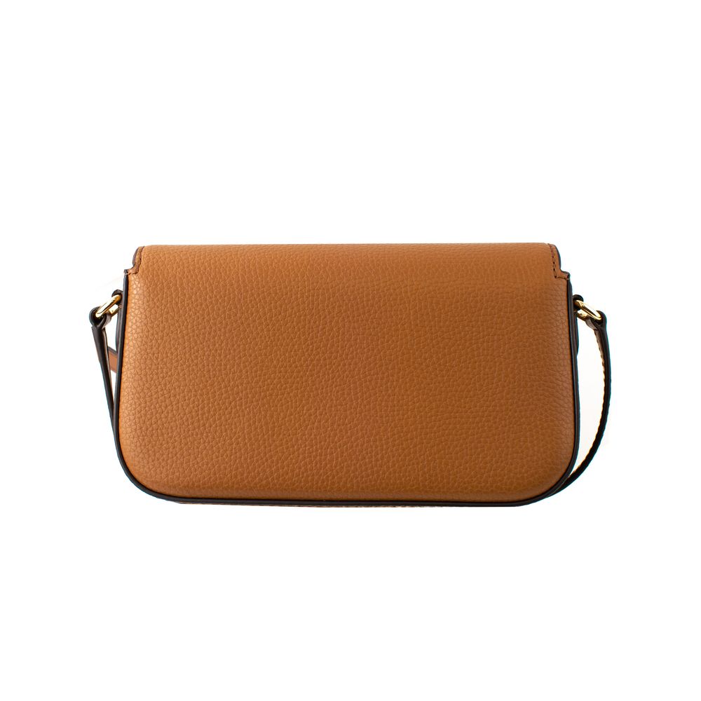 Michael Kors braune Leder-Umhängetasche