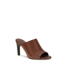 Brunello Cucinelli Bruine Kalfsllederen Bos Taurus Sandalen