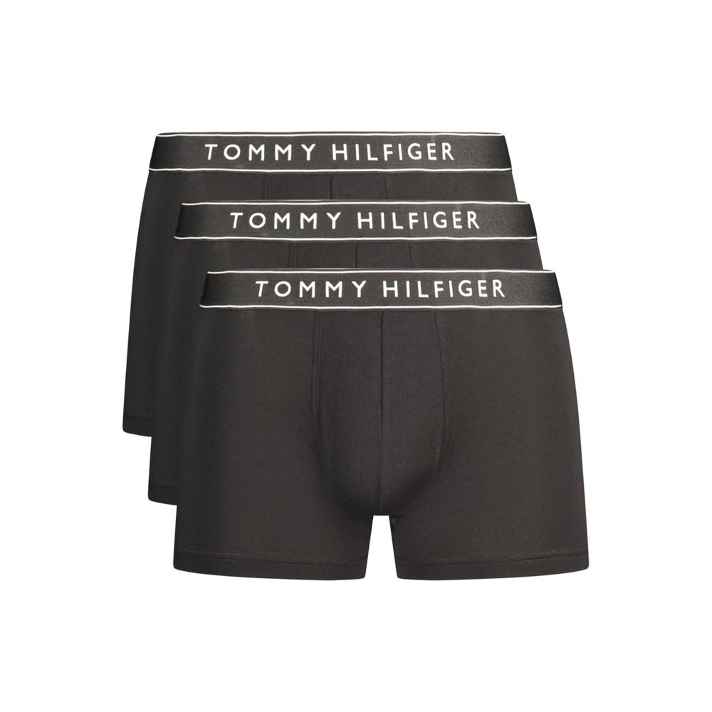 Tommy Hilfiger Schwarze Boxershorts aus Baumwolle für Herren
