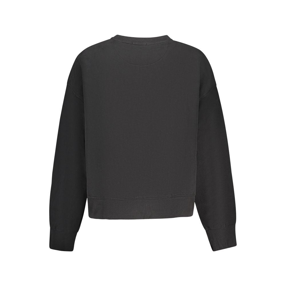 Pepe Jeans Damen-Sweatshirt aus schwarzer Baumwolle