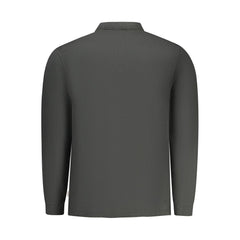 Pepe Jeans Black Cotton Men Polo Shirt