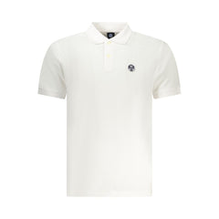 North Sails White Cotton Men's Polo Shirt