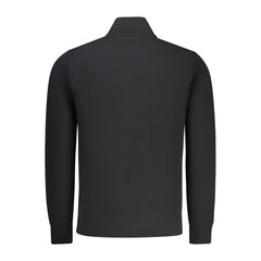 North Sails Black Cotton Men Sweatshirt