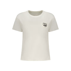 Pepe Jeans Weißes Damen T-Shirt aus Baumwolle