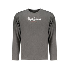 Pepe Jeans Grigio Baumwoll-Herren-T-Shirt