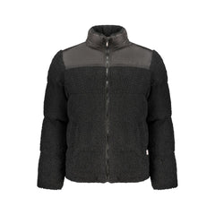 Rifle Schwarze Polyester Herrenjacke