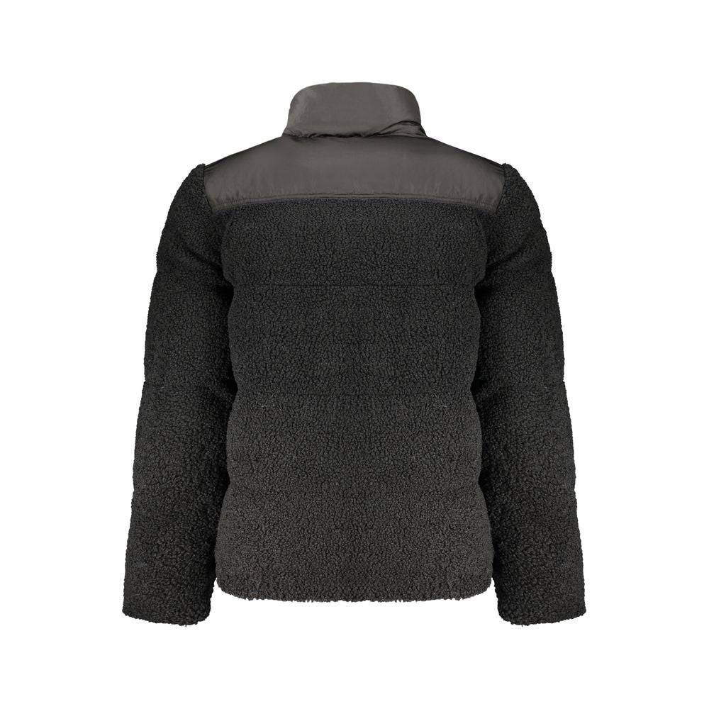 Rifle Schwarze Polyester Herrenjacke