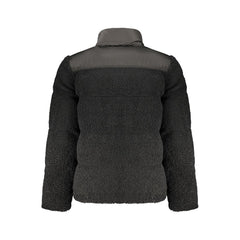 Rifle Schwarze Polyester Herrenjacke