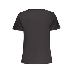 Pepe Jeans Black Cotton Women T-Shirt