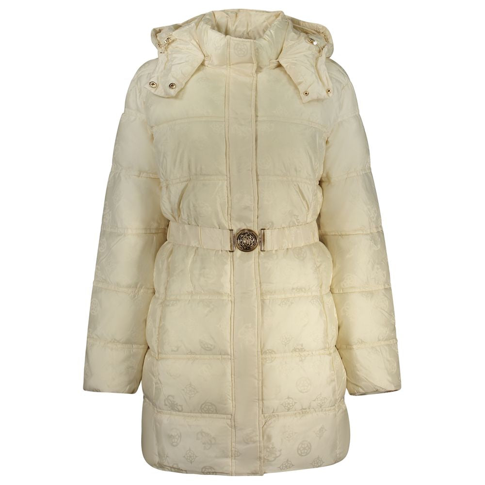 Guess Jeans Beige Polyamid Damenjacke