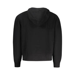 Guess Jeans Black Organic Cotton Men's Cardigan