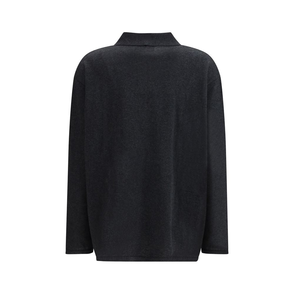 Lisa Yang Graues Baumwoll-Sweatshirt