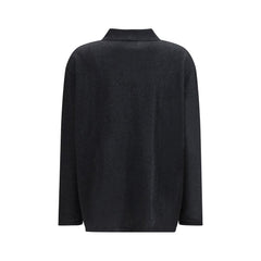 Lisa Yang Graues Baumwoll-Sweatshirt