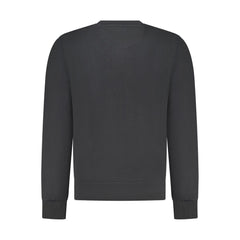 North Sails Schwarzes Baumwoll-Herren-Sweatshirt