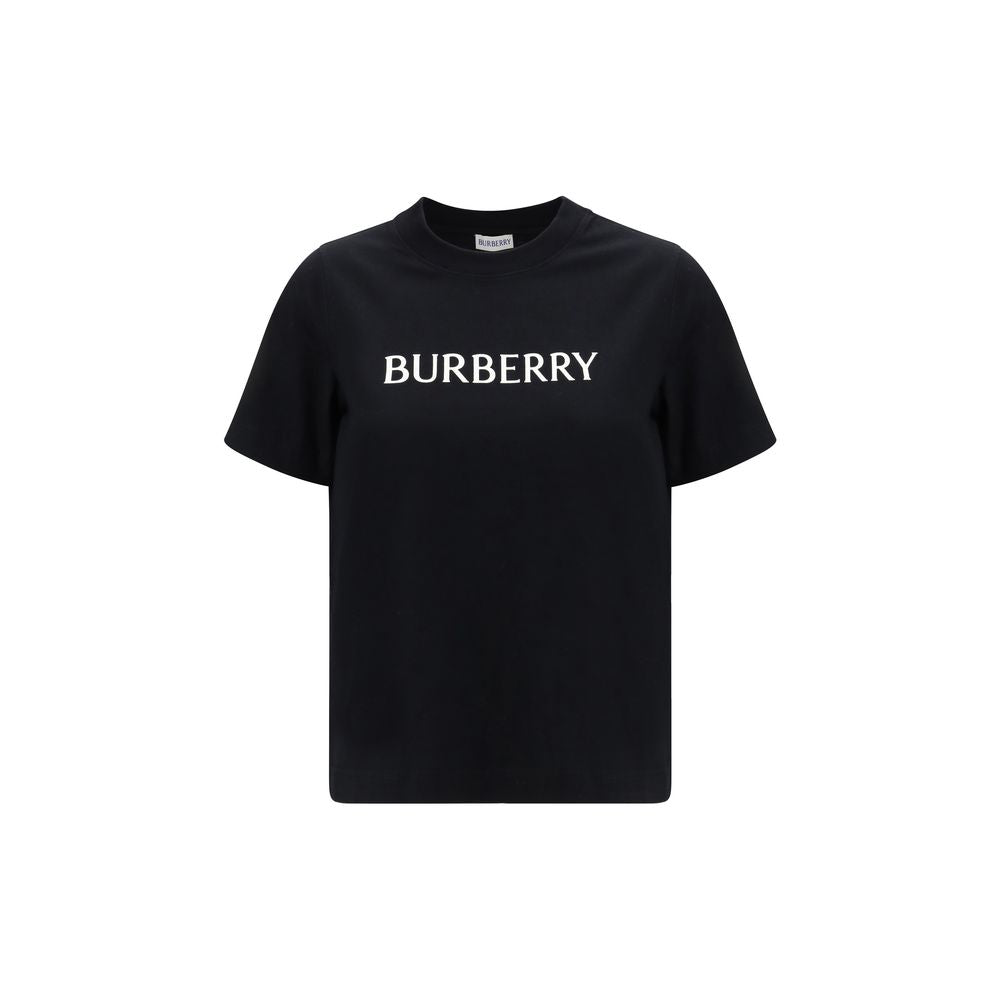 Burberry Schwarzes Baumwoll-T-Shirt