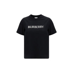 Burberry Schwarzes Baumwoll-T-Shirt