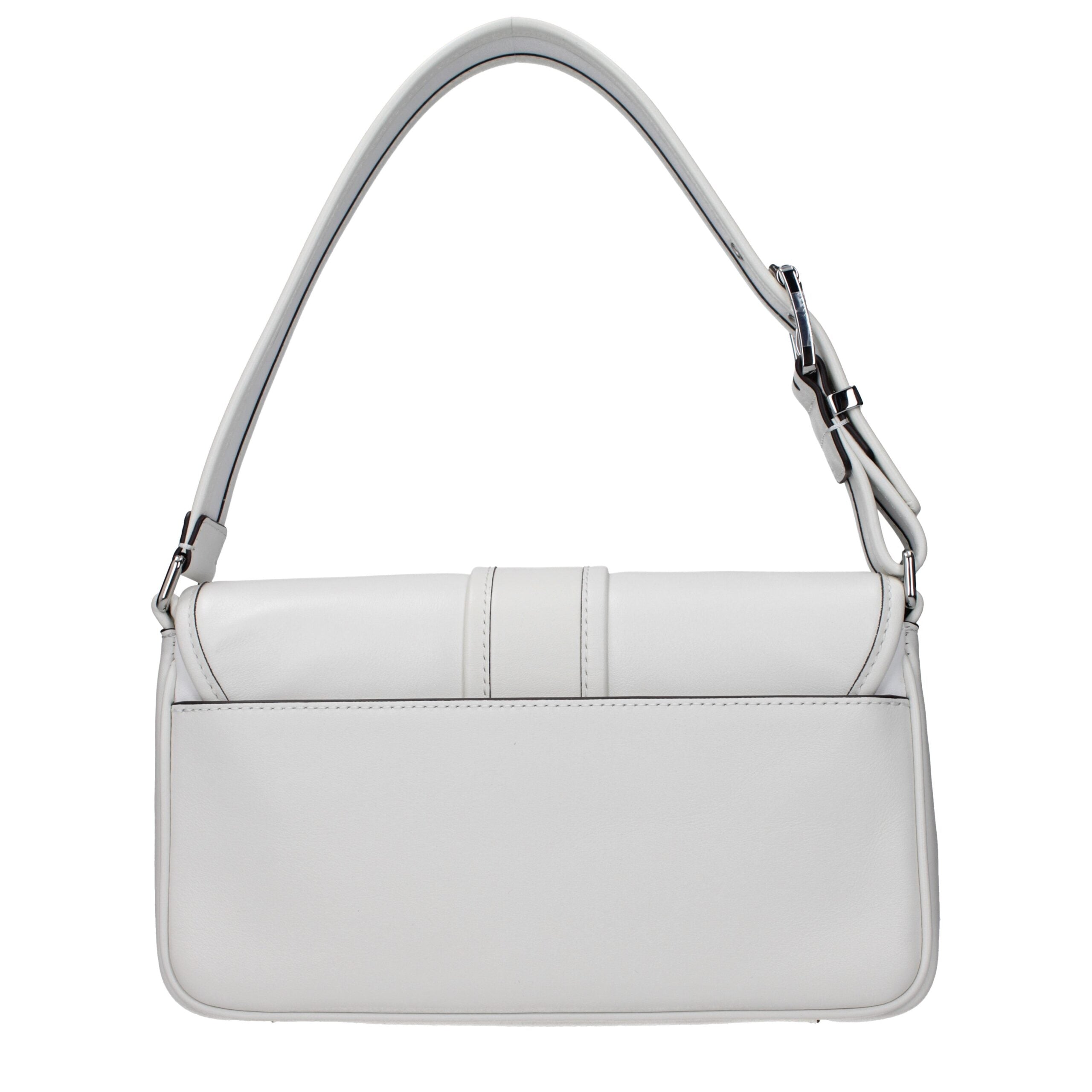 Michael Kors Schoudertas van wit leer