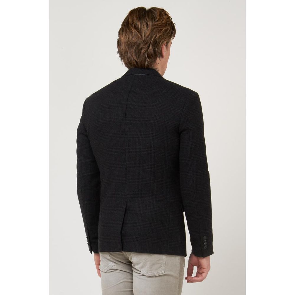Gas Zwarte Polyester Blazer